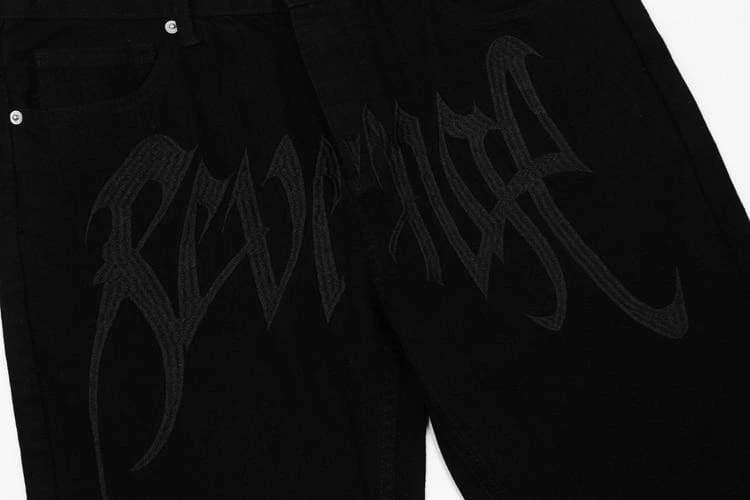 Streetgarm NEW REVENGE Embroidered Jeans 10 Streetgarm NEW REVENGE Embroidered Jeans