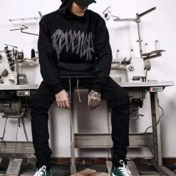 Streetgarm SALE Revenge Rhinestone XXXTENTACION Hoodie