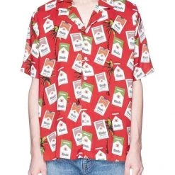 Streetgarm SALE Rhude Hawaiian Cigarette Shirt
