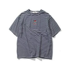 Streetgarm Rose Striped T-Shirt NEW