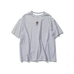 Streetgarm Rose Striped T-Shirt NEW