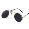 Streetgarm Round Flip Sunglasses