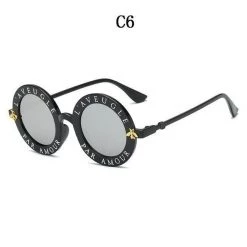 Streetgarm NEW Round-frame Metal Sunglasses