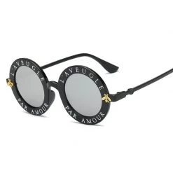 Streetgarm NEW Round-frame Metal Sunglasses