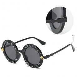 Streetgarm NEW Round-frame Metal Sunglasses