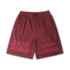 Streetgarm NEW Saint Pablo General Admission Kanye West Shorts