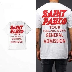 Streetgarm Saint Pablo Tour T-Shirt NEW