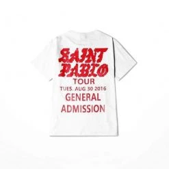 Streetgarm Saint Pablo Tour T-Shirt NEW