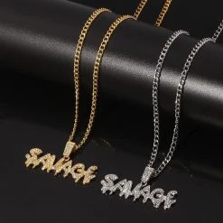 Streetgarm SAVAGE Iced Out Chain NEW
