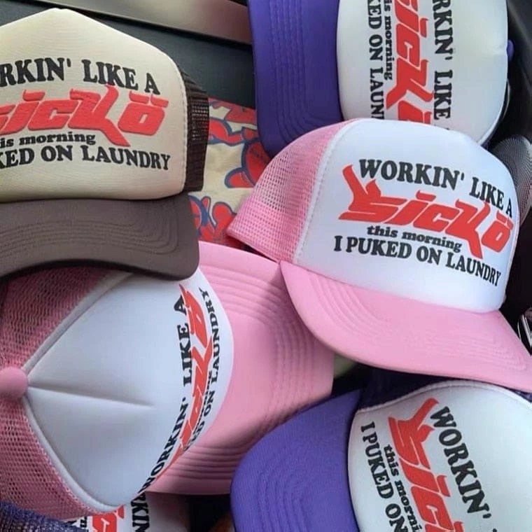 Streetgarm Sicko Trucker Hat NEW 5 Streetgarm Sicko Trucker Hat NEW