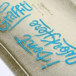 Streetgarm NEW Ski Mask Patch Embroidered Jeans 17 Streetgarm NEW Ski Mask Patch Embroidered Jeans