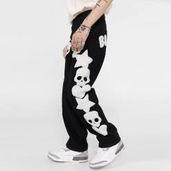 Streetgarm Skull And Five Stars Embroidered Jeans 13 Streetgarm Skull And Five Stars Embroidered Jeans