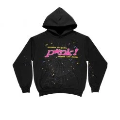 Streetgarm SALE Sp5der Young Thug Black Punk Hoodie