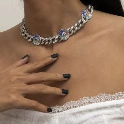 Streetgarm Takashi Murakami Iced Out Cuban Chain