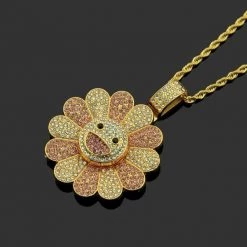 Streetgarm Takashi Murakami Sunflower Necklace NEW