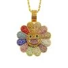 Streetgarm Takashi Murakami Sunflower Necklace NEW