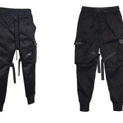 Streetgarm Techwear Ribbon Cargo Pants