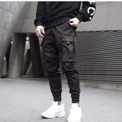 Streetgarm Techwear Ribbon Cargo Pants
