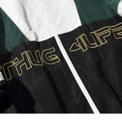 Streetgarm Thug Life Patchwork Track Jacket