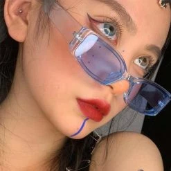 Streetgarm Transparent Square Sunglasses NEW