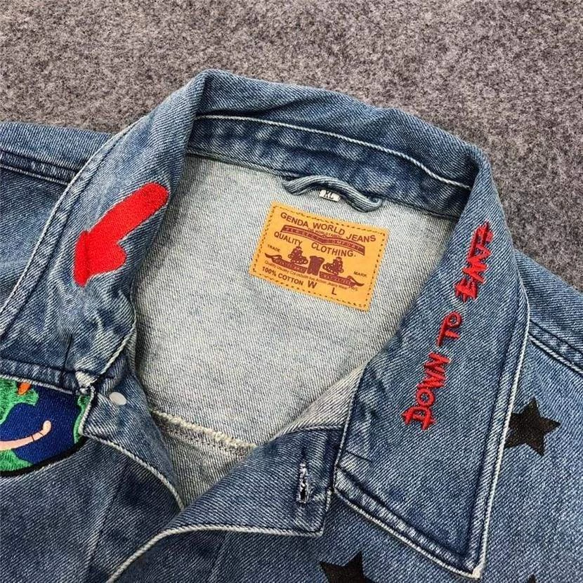 Streetgarm Travis Scott Astroworld Denim Jacket SALE 10 Streetgarm Travis Scott Astroworld Denim Jacket SALE