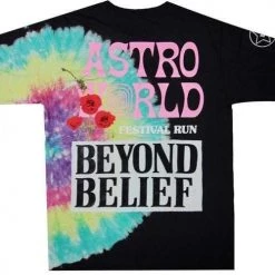 Streetgarm NEW Travis Scott Astroworld Festival Run Tie Dye Tee