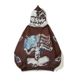 Streetgarm Travis Scott Fragment Skeleton Hoodie SALE
