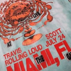 Streetgarm NEW Travis Scott Rolling Loud Miami T-Shirt