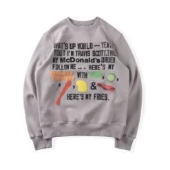 Streetgarm Travis Scott X CPFM Script Crewneck 13 Streetgarm Travis Scott X CPFM Script Crewneck