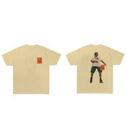 Streetgarm Travis Scott X McDonald's Action Figure T-Shirt NEW