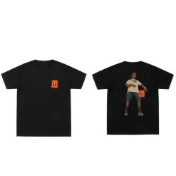 Streetgarm Travis Scott X McDonald's Action Figure T-Shirt NEW