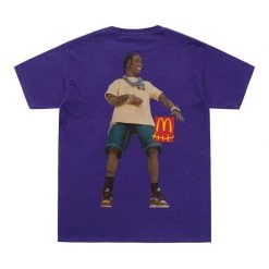 Streetgarm Travis Scott X McDonald's Action Figure T-Shirt NEW