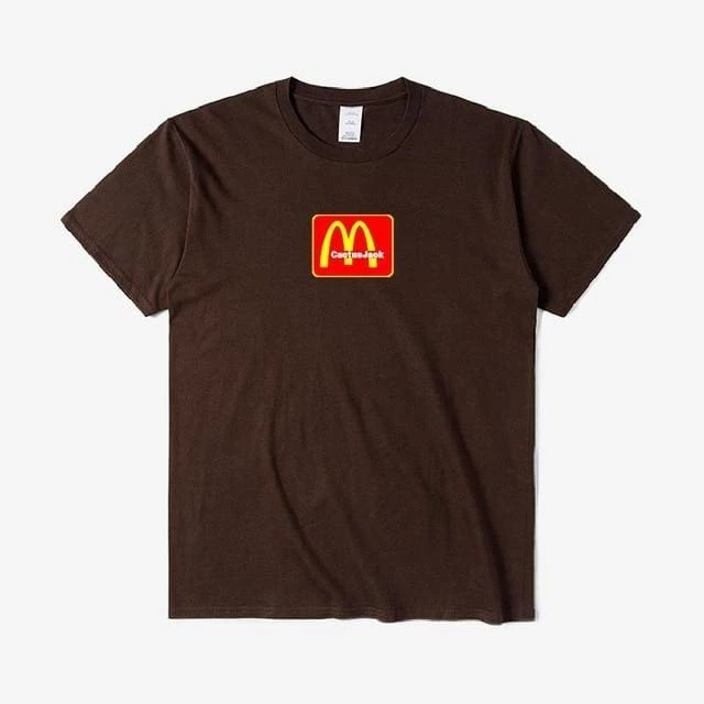 Streetgarm NEW Travis Scott X Mcdonalds Embroidered T-Shirt 13 Streetgarm NEW Travis Scott X Mcdonalds Embroidered T-Shirt