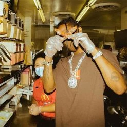 Streetgarm NEW Travis Scott X Mcdonalds Embroidered T-Shirt 26 Streetgarm NEW Travis Scott X Mcdonalds Embroidered T-Shirt