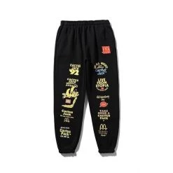 Streetgarm Travis Scott X McDonald's Sticker Bomb Sweatpants