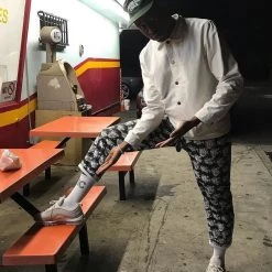 Streetgarm Tyler The Creator Golf Punk Face Pants NEW