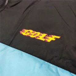 Streetgarm Tyler The Creator Golf Wang Flame Puffer Jacket