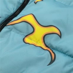Streetgarm Tyler The Creator Golf Wang Flame Puffer Jacket