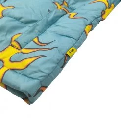 Streetgarm Tyler The Creator Golf Wang Flame Puffer Jacket