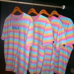 Streetgarm NEW Tyler The Creator Golf Wang Stripe T-Shirt