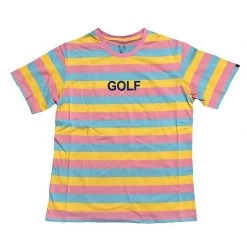 Streetgarm NEW Tyler The Creator Golf Wang Stripe T-Shirt