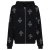 Streetgarm Unknown Cross Rhinestone Hoodie