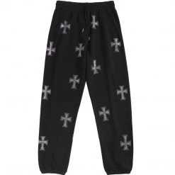 Streetgarm Unknown Cross Rhinestone Joggers SALE