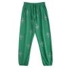 Streetgarm Unknown Cross Rhinestone Joggers - Green 1 Streetgarm Unknown Cross Rhinestone Joggers - Green