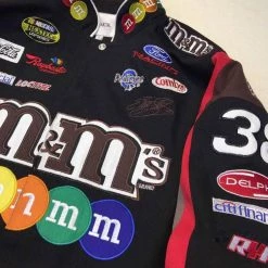 Streetgarm Vintage Black M&Ms Racer Jacket SALE