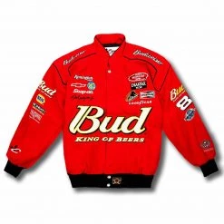 Streetgarm NEW Vintage Budweiser Racing Jacket