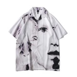 Streetgarm Vintage Face Art Hawaiian Shirt