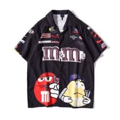 Streetgarm Vintage M&Ms Bowling Shirt NEW 9 Streetgarm Vintage M&Ms Bowling Shirt NEW