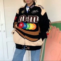 Streetgarm SALE Vintage M&Ms Racer Jacket