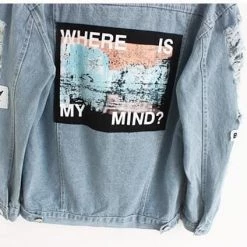 Streetgarm Where Is My Mind? Denim Jacket NEW 13 Streetgarm Where Is My Mind? Denim Jacket NEW